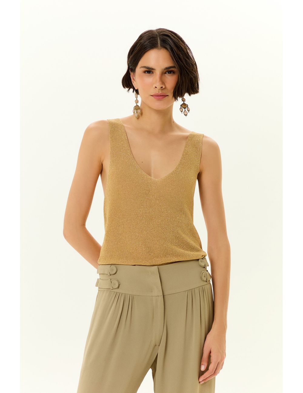 Regata Tricot Decote v