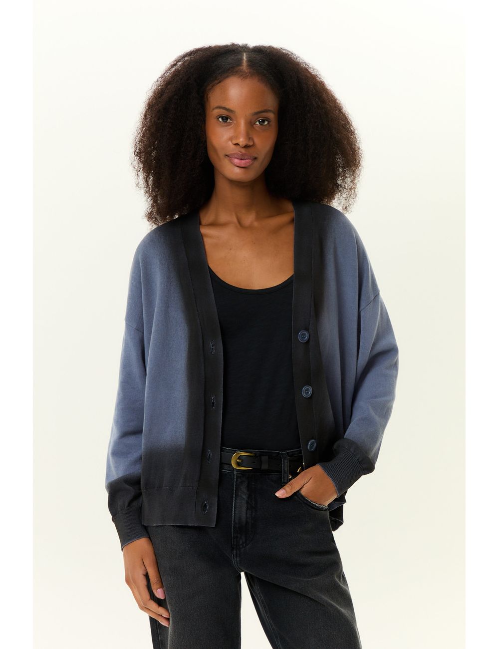 Cardigan Tricot Airbrushed