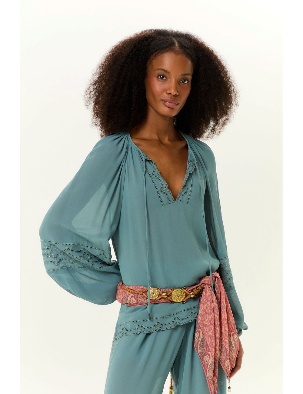 Blusa Ggt Bordada