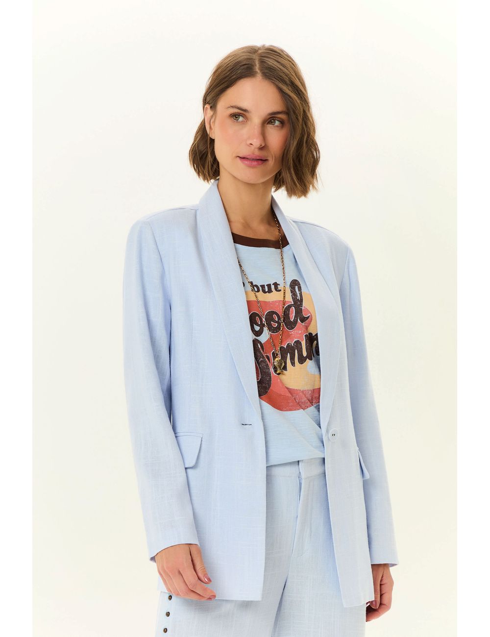 Blazer Bolso Pregas