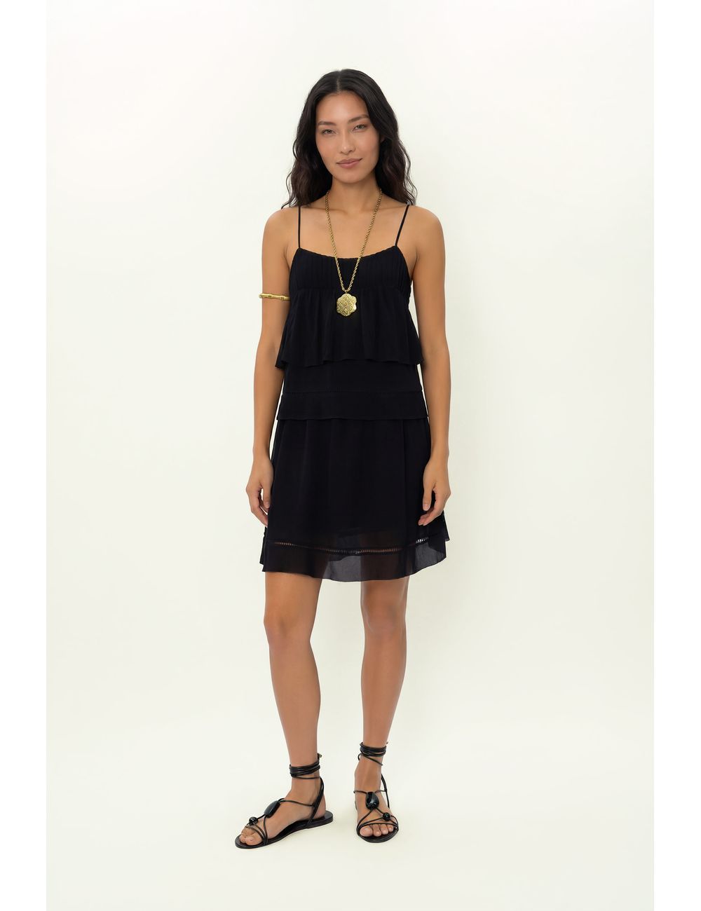 Vestido Curto Ggt Nervuras