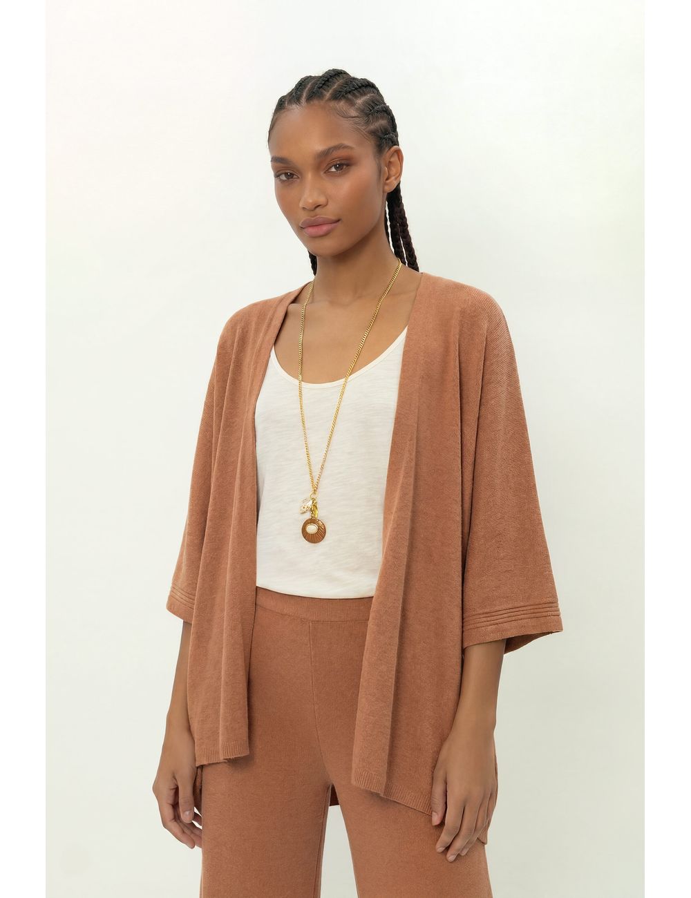 Kimono Tricot Alongado
