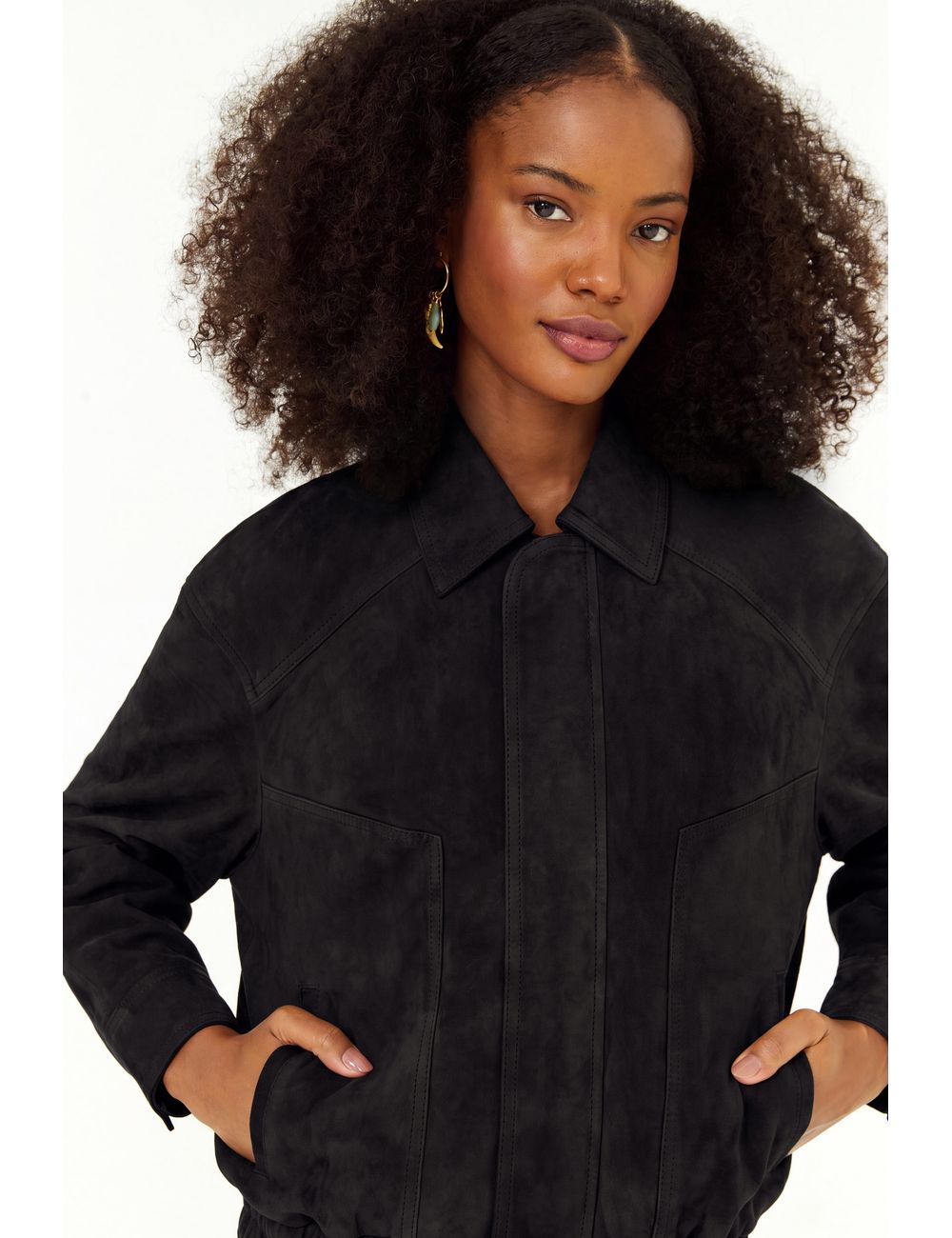 Jaqueta Bomber Chamois
