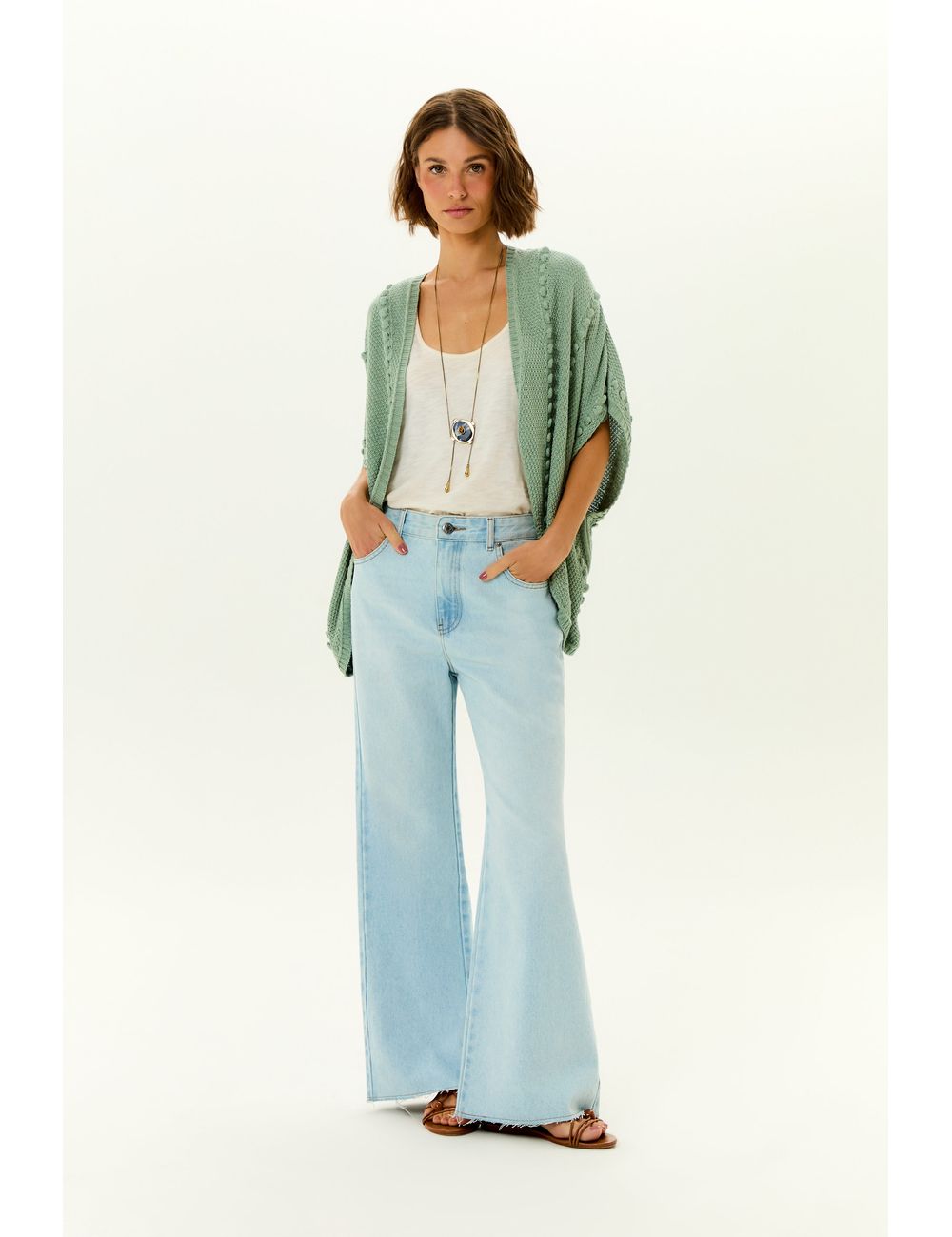 Calça Jeans Boyfriend Barra Desfiada