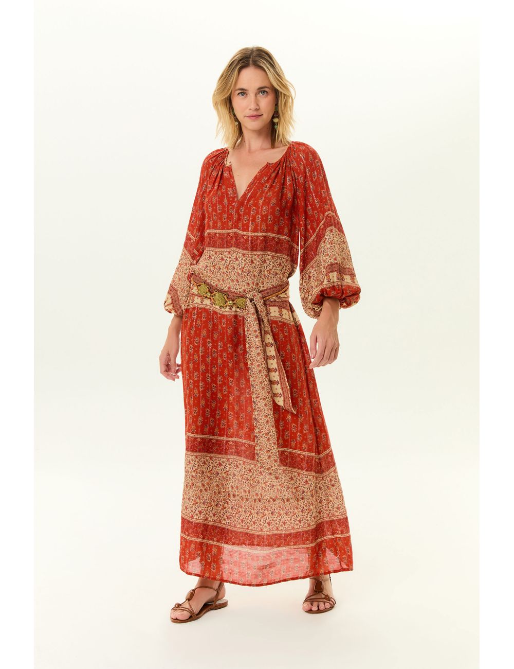 Vestido Chemise Estampa Chilli