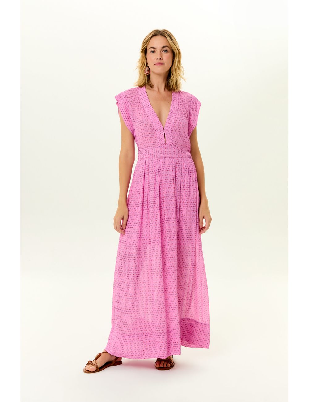 Vestido Midi Ggt Estampa Nust a