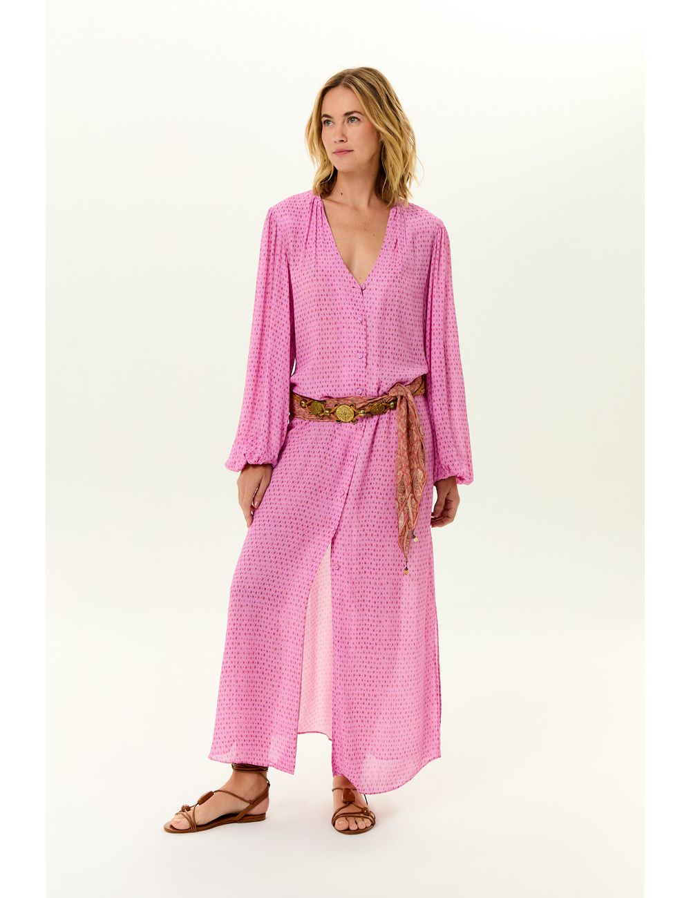 Vestido Chemise Ggt Estampa Nust a