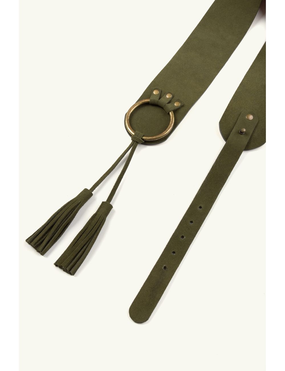 Cinto Camurca Com Tassel