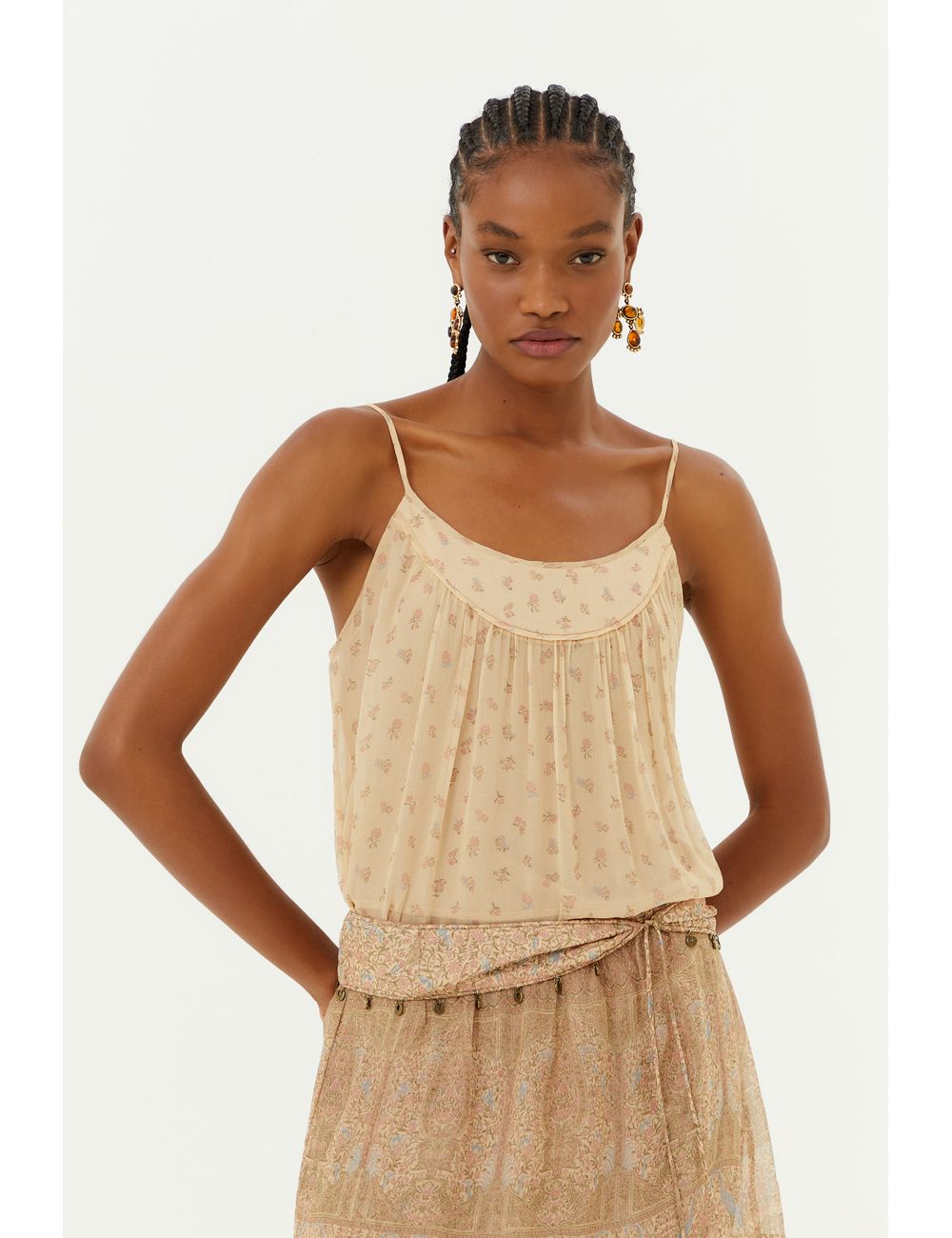 Blusa Alça Ggt Estampa Nina